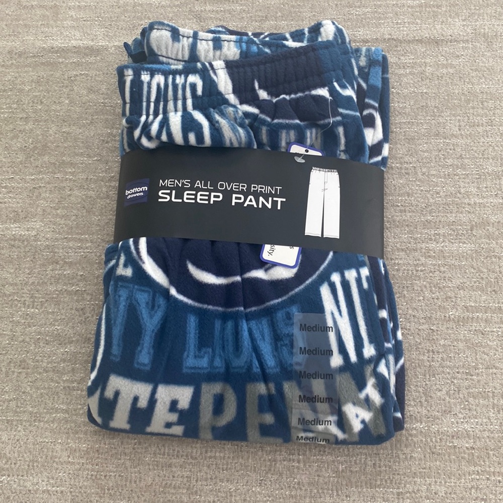 Penn State Fleece Pajama Pants/Bottoms NWT